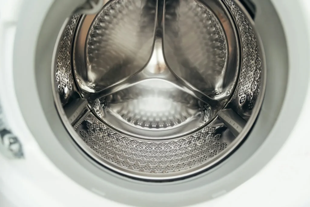 Wasmachine trommel van binnen schoon en modern detail voor wasmachine reparatie Den Haag