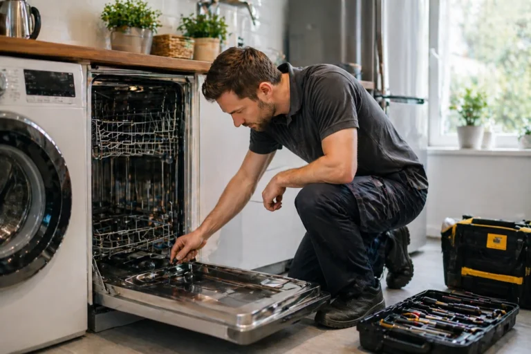 Monteur voert witgoed reparatie Den Haag aan huis uit