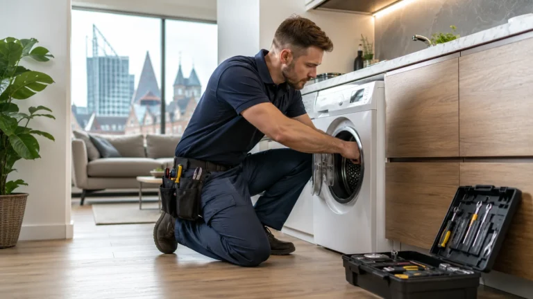 Witgoed reparatie Den Haag aan huis door monteur