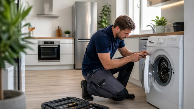 Witgoed reparatie Den Haag door monteur bij huishoudelijk apparaat