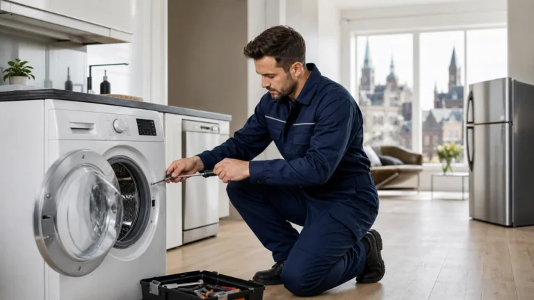 Witgoed reparatie Den Haag door monteur aan huis