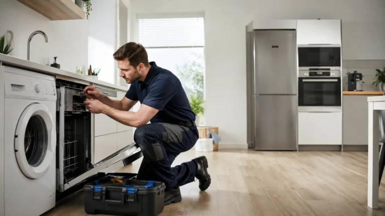 Monteur voert witgoed reparatie in Den Haag uit aan huis